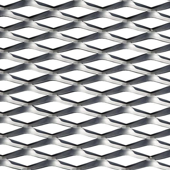 Rozsdamentes, nemesacél expandált lemez 6x3x0,8x0,5 1000x2000m